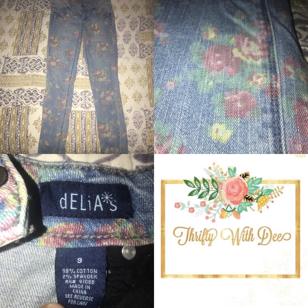 DELiA*s Floral Jeans